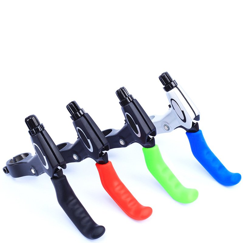 RISK Parts Mountain Bike Fixed Gear Silicone Brake Lever Protective Cover Brake Handlebar Grip Anti-slip Handlebar Cover