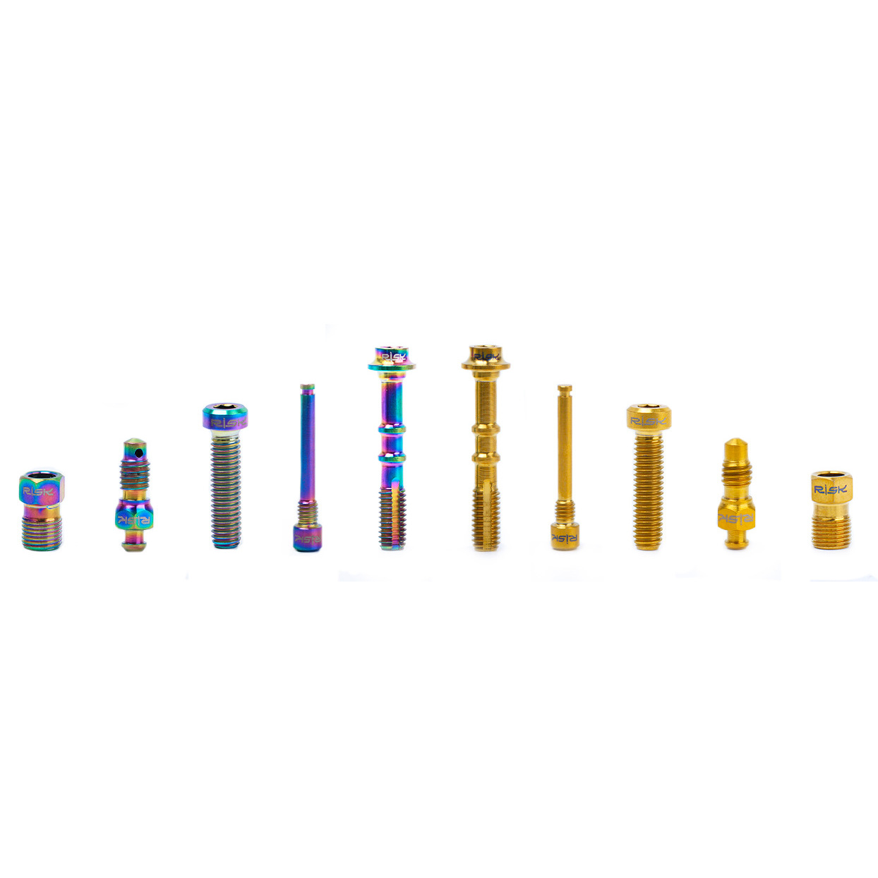 RISK Parts Mountain Bike M7000 Kit XT M8000 Titanium Screw Set Speed SLX Oil Disc Brake RT124-1 RT124-2