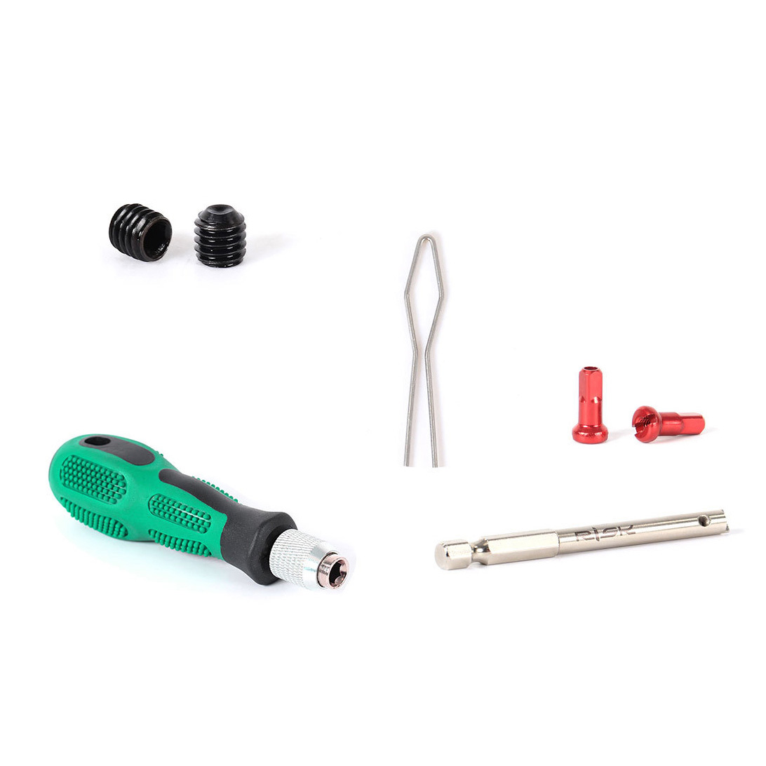 RISK Parts Bicycle Spoke Nipple Installation Tool Wheel Rim Spoke Nipple Fixer Wheelset Spoke Nipple Connector Tool RL236
