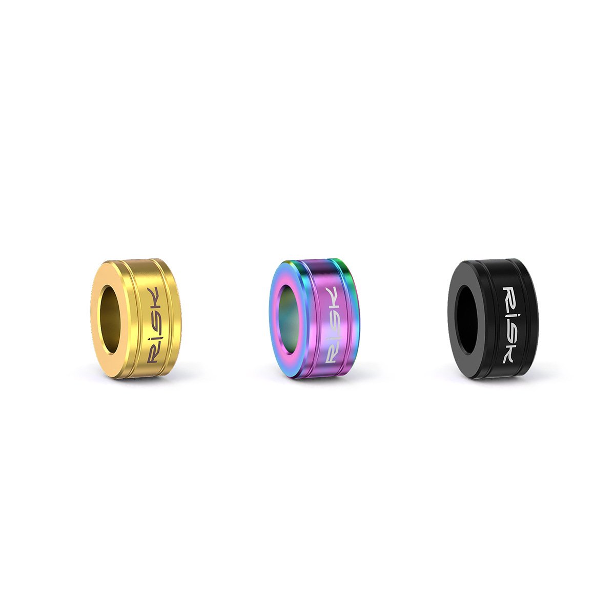 RISK M6 Titanium Alloy Disc Brake Caliper Spacers for MTB Small Wheel Bike XT XTR RT064 RT138