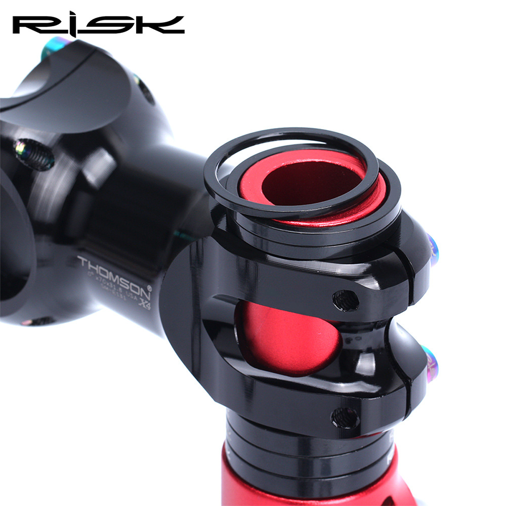 RISK Parts Headset Spacer 28.6 Front Fork Frame Adjusting Washer Mountain Road Bike 2/3/5 Pieces