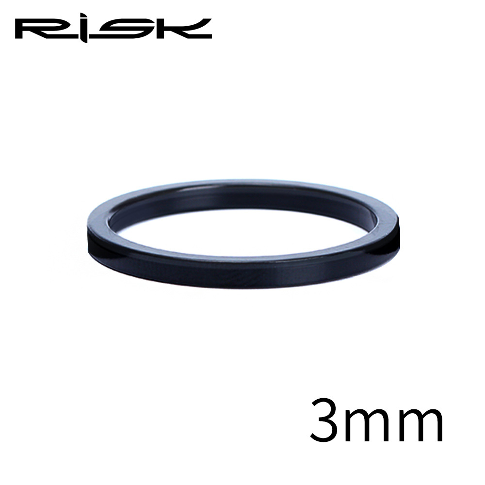 RISK Parts Headset Spacer 28.6 Front Fork Frame Adjusting Washer Mountain Road Bike 2/3/5 Pieces