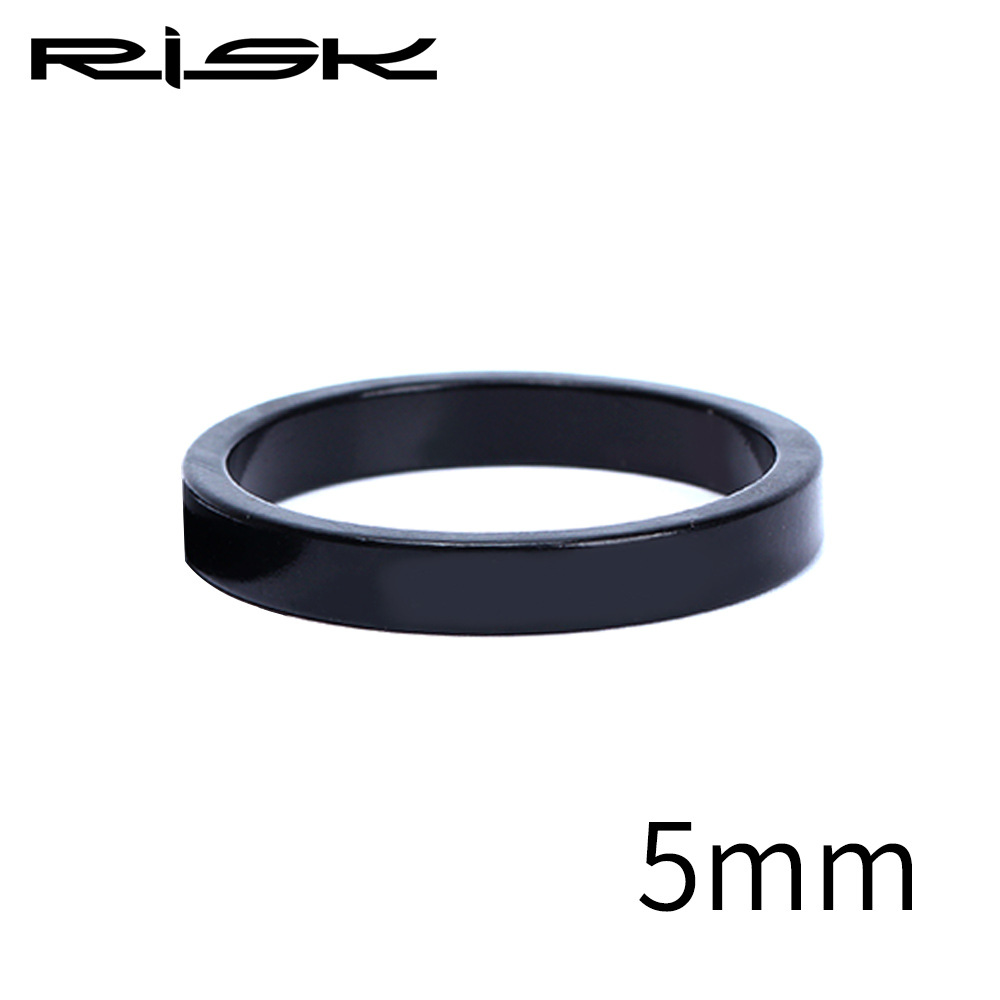 RISK Parts Headset Spacer 28.6 Front Fork Frame Adjusting Washer Mountain Road Bike 2/3/5 Pieces