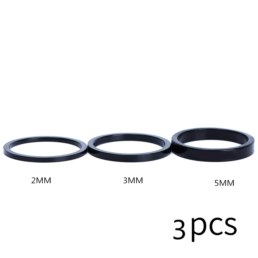 RISK Parts Headset Spacer 28.6 Front Fork Frame Adjusting Washer Mountain Road Bike 2/3/5 Pieces