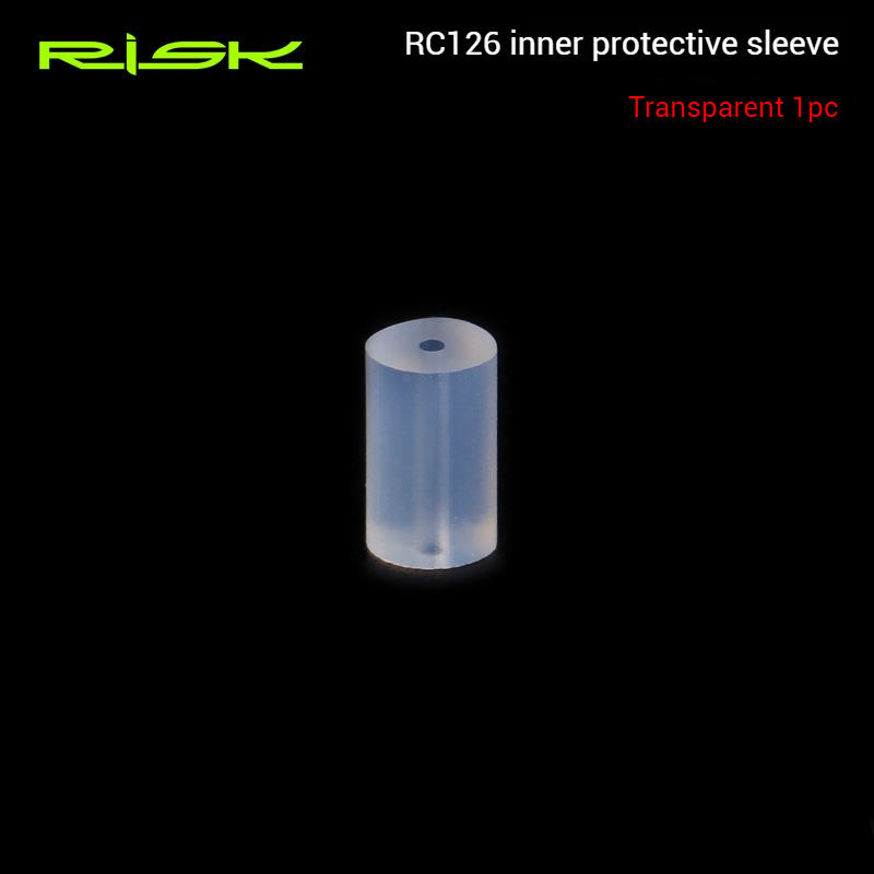 RISK Parts Bicycle O-Ring Silicone Inner Line Protection Sleeve for Shift and Brake Cables Mountain and Road Bike Frame Cable Core Rubber Ring RC125 RC126