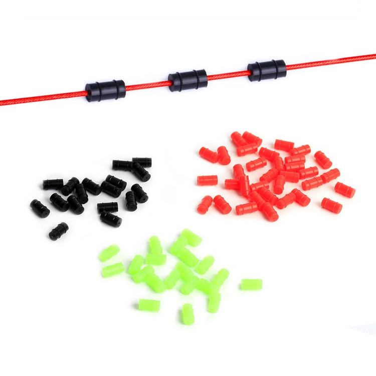 RISK Parts Bicycle O-Ring Silicone Inner Line Protection Sleeve for Shift and Brake Cables Mountain and Road Bike Frame Cable Core Rubber Ring RC125 RC126