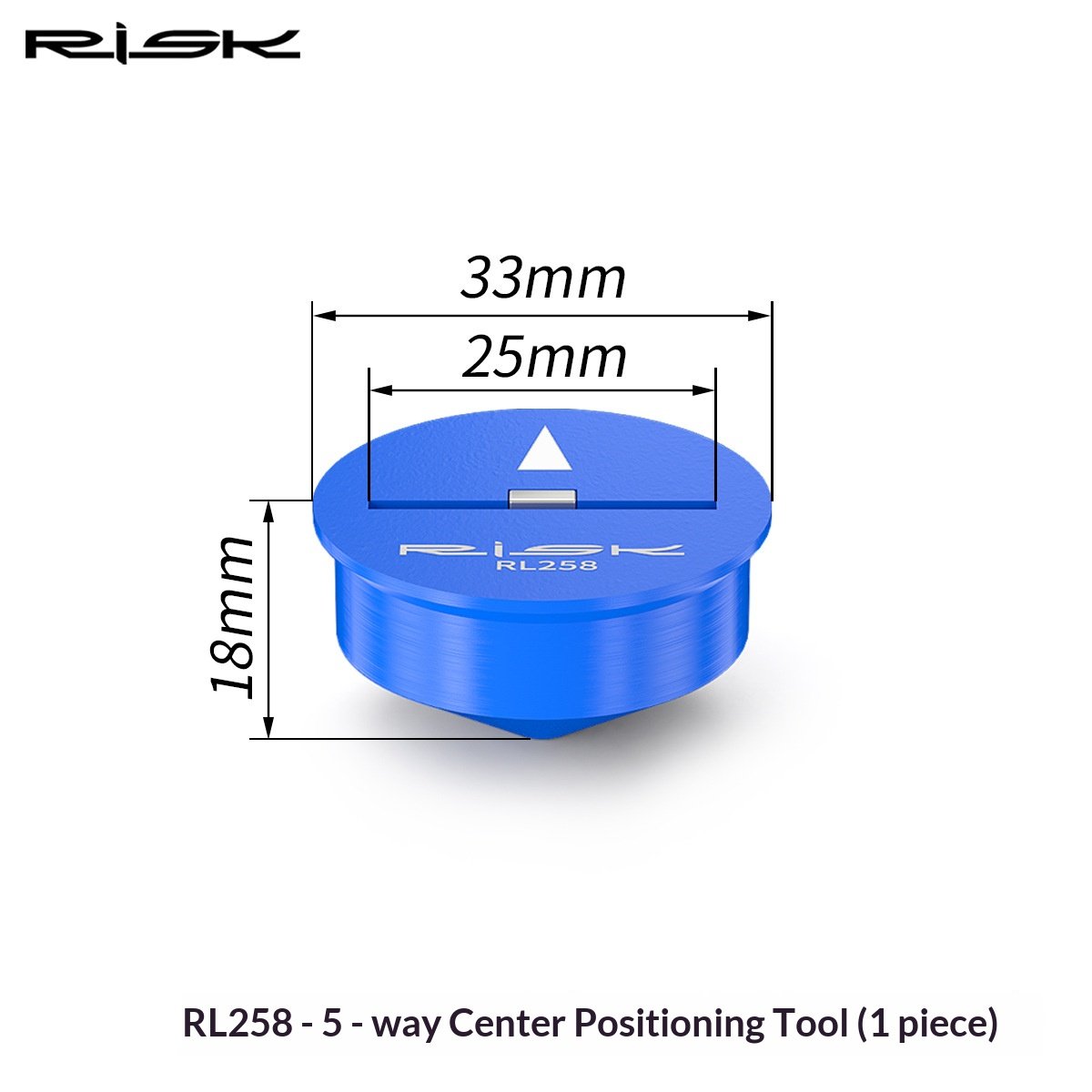 RISK RL257/RL258 Bike Saddle Height Measuring Tools – Seat Height Marker & Bottom Bracket Center Locator for Accurate Bicycle Fit