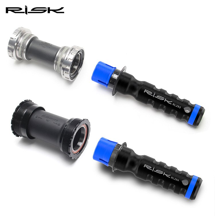 RISK RL293-RL298 Bike Bottom Bracket Dust Cap Removal & Installation Tool Set for 24mm/29mm Spindle BB52 DUB