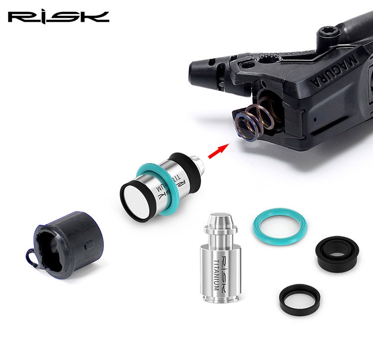 RISK RT140-141 Titanium Brake Lever Piston Repair Kit for Magura MT2 MT4 MT5 MT6 MT7 MT8 HC3 Hydraulic Disc Brakes