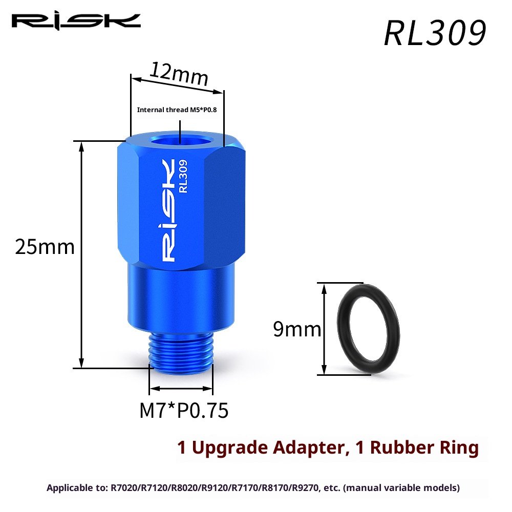 RISK RL309 Hydraulic Brake Bleed Funnel Adapter for Shimano Road STI Shifters R7020 R7120 R8020 R9120 R8170 R9270