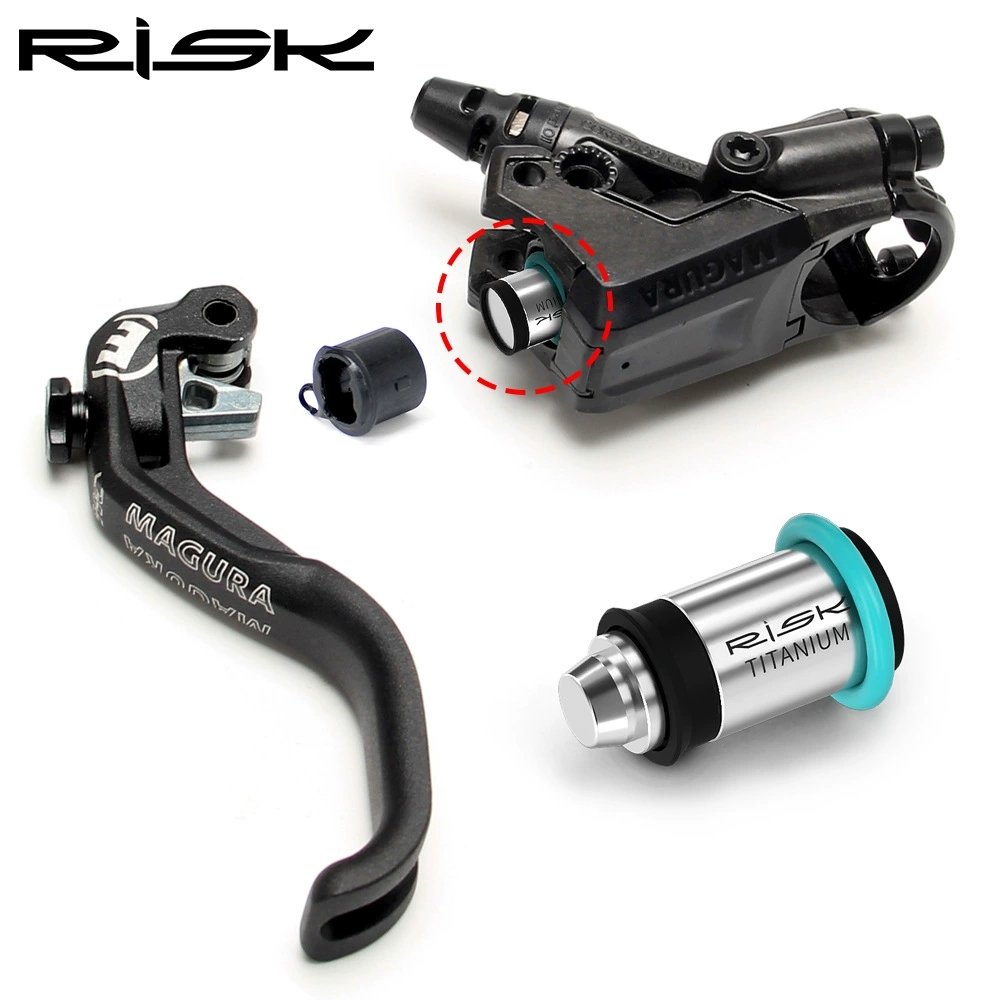 RISK RT140-141 Titanium Brake Lever Piston Repair Kit for Magura MT2 MT4 MT5 MT6 MT7 MT8 HC3 Hydraulic Disc Brakes