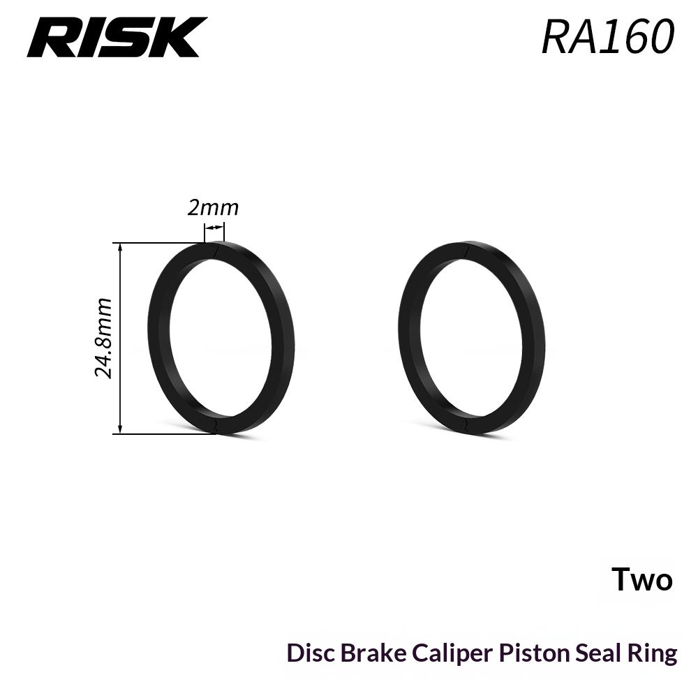 RISK RT146 Titanium Disc Brake Caliper Piston Repair Kit for Shimano R7170 R8170 R9270, Piston O-Rings, Reset Tool, Side Cover Tool and 3/8″ Ratchet Wrench