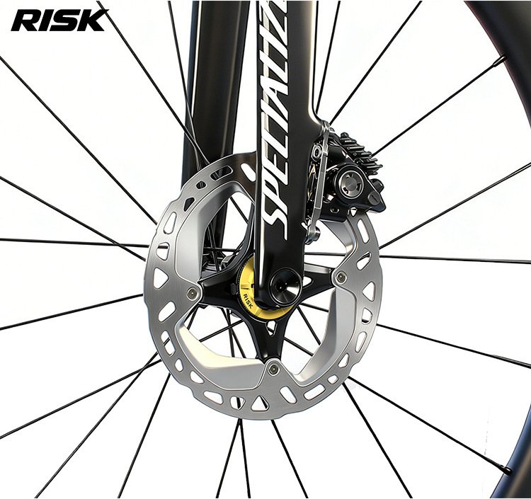 RISK RT144/RT145 Titanium Center Lock Disc Rotor Lockring with Washer, Internal & External Type for Road Bike Centerlock Hubs