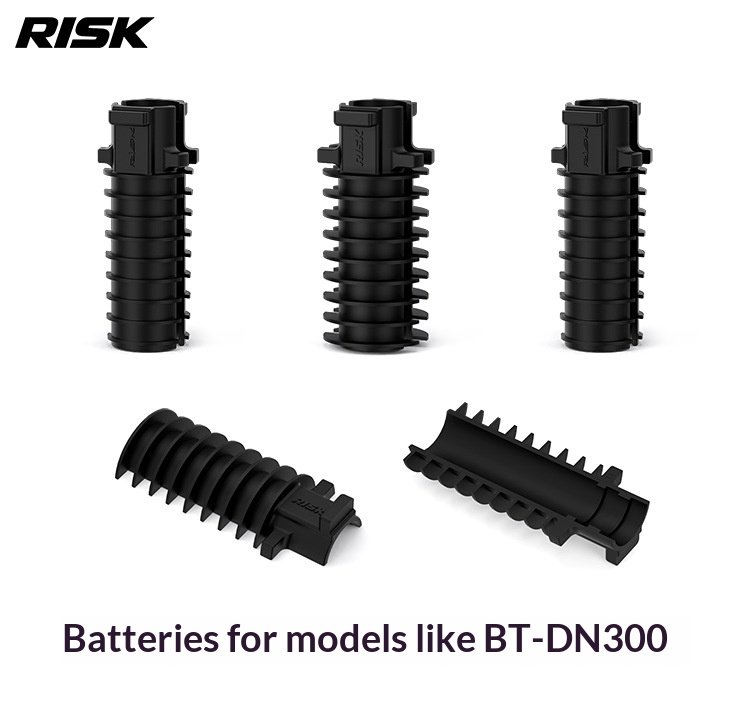 RISK RL343/RL344 Di2 Electronic Shifting Battery Holder Sleeve for Round Seatposts, Rubber Battery Mount Adapter for Shimano BT-DN300
