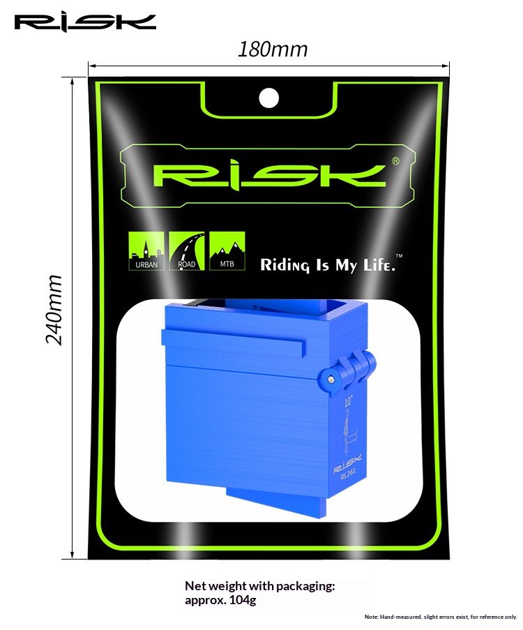 RISK RL261 Road Bike Shifter Inward Angle Measuring Tool