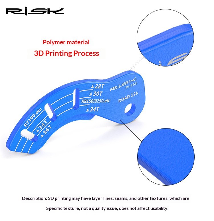 RISK RL255 Rear Derailleur B-Tension Adjustment Gauge for 12-Speed Road Di2