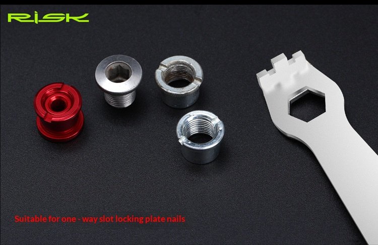 RISK RL207 Chainring Nut Wrench for Slotted Chainring Bolts