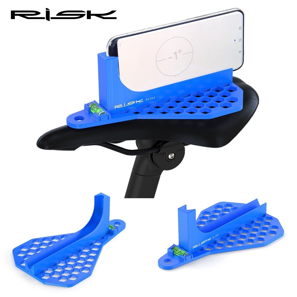 RISK RL262 Bicycle Saddle Angle Leveling Tool with Mini Bubble Level
