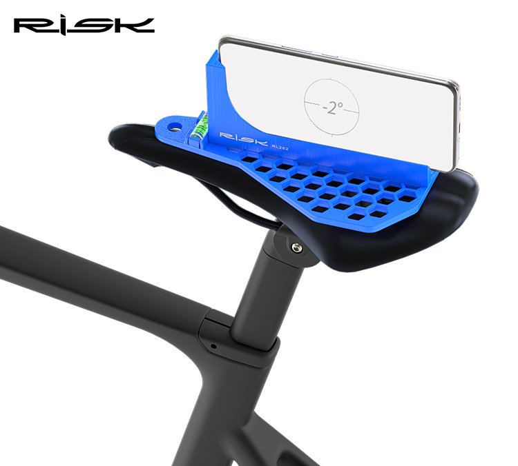 RISK RL262 Bicycle Saddle Angle Leveling Tool with Mini Bubble Level