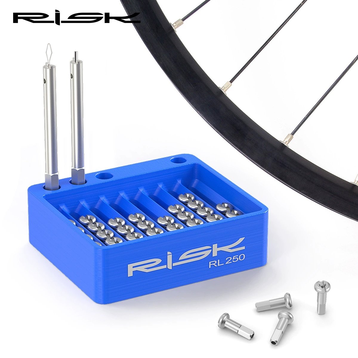 RISK RL250 Bicycle Spoke Nipple Organizer Tray for Wheel Building