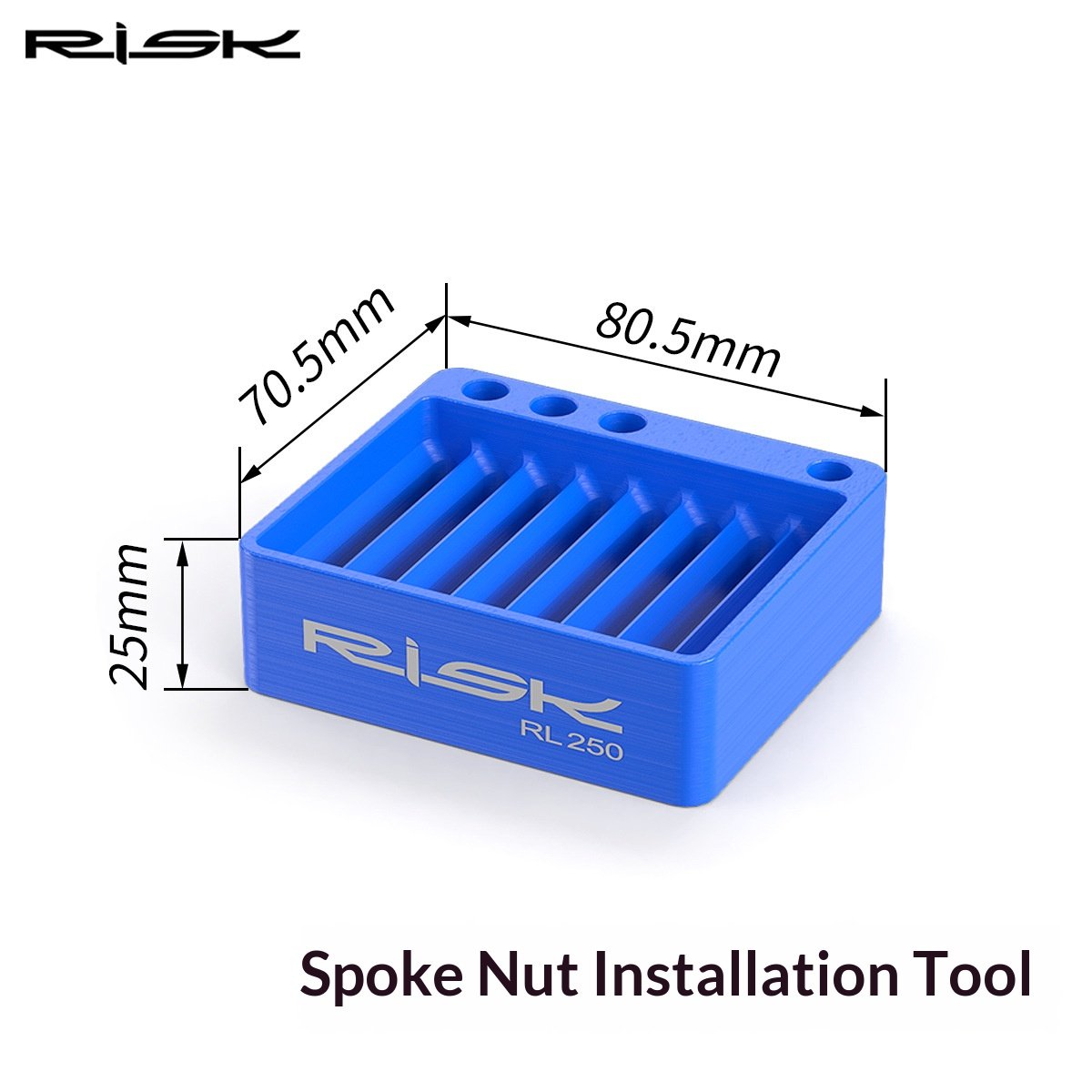 RISK RL250 Bicycle Spoke Nipple Organizer Tray for Wheel Building