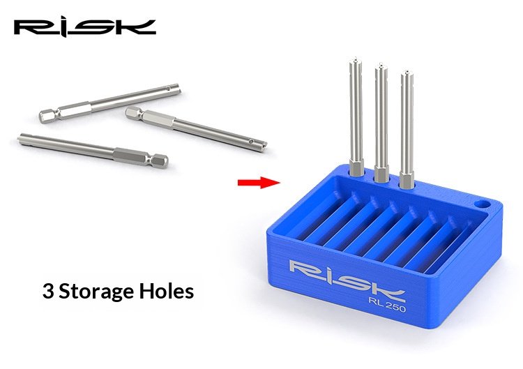 RISK RL250 Bicycle Spoke Nipple Organizer Tray for Wheel Building