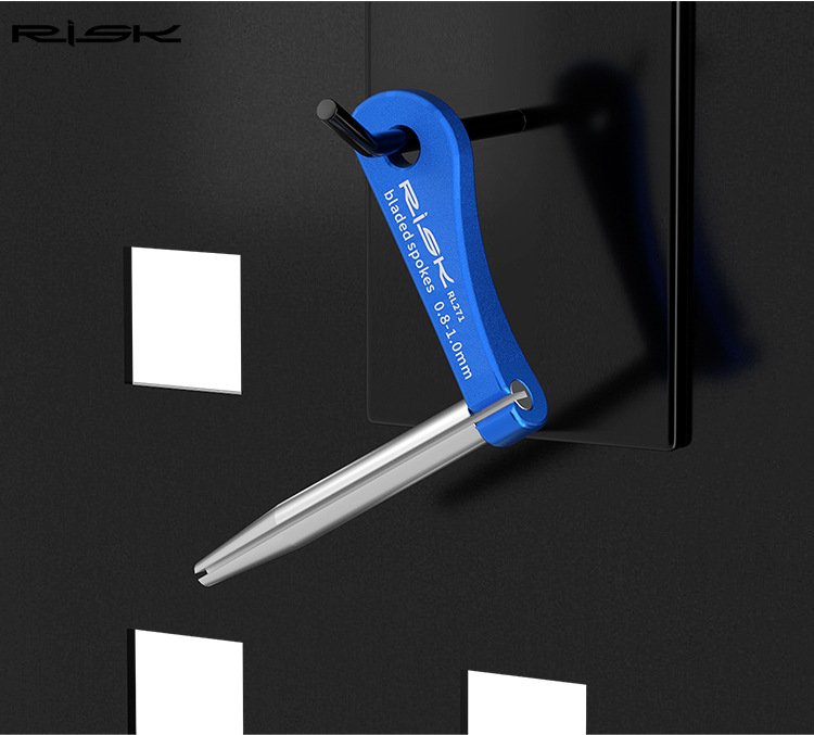 RISK RL271/RL272 Bladed Spoke Holder Tool for Aero Bicycle Spokes
