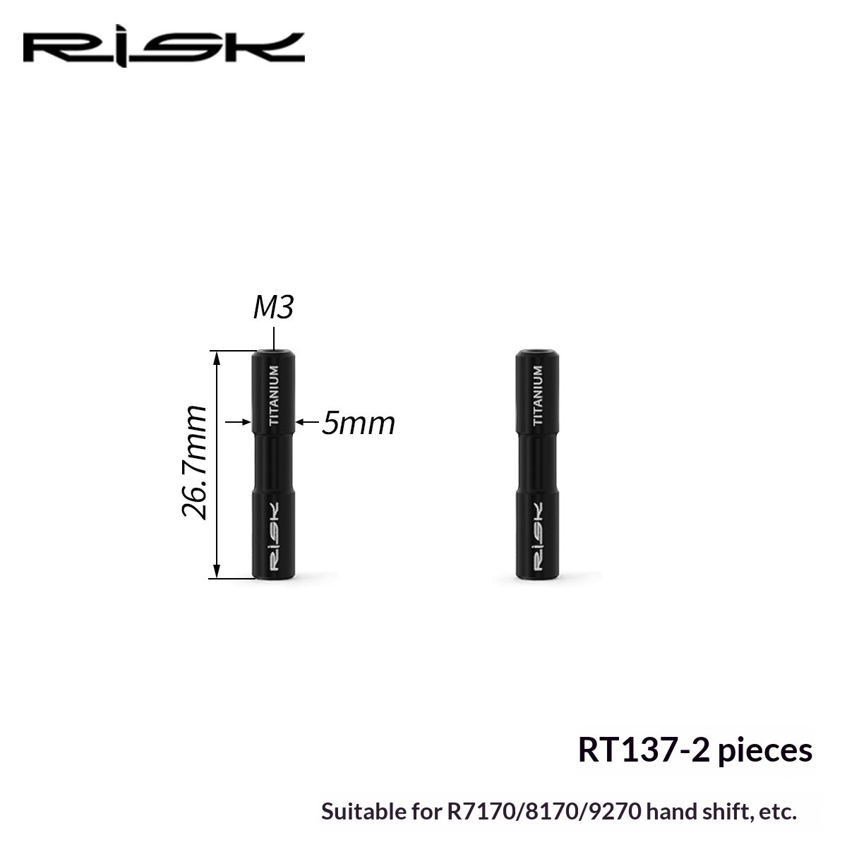 RISK RL268+RT137 Road Bike Shifter Pivot Pin Installation Tool for R7170 R8170 R9270