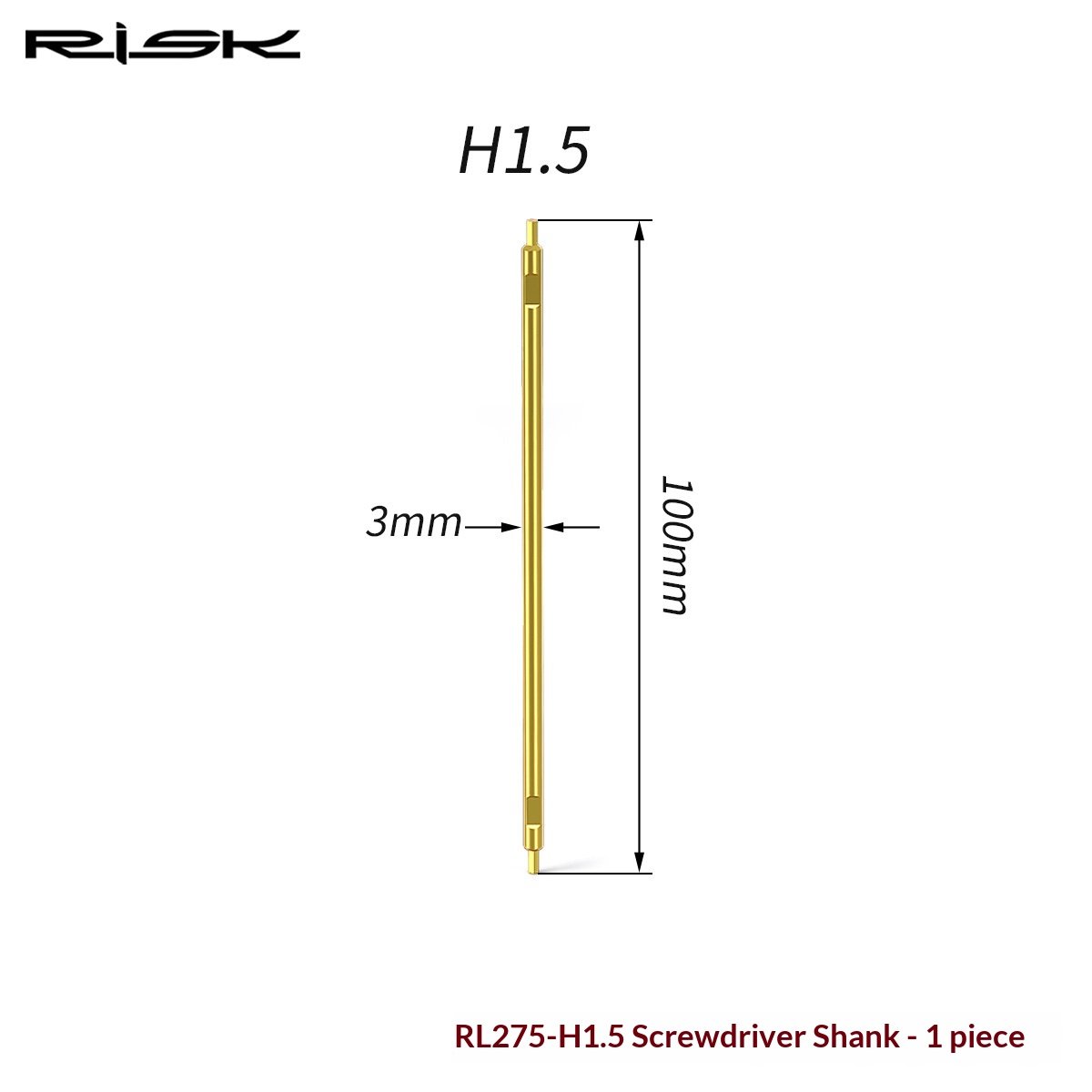 RISK RL273-RL282 Bike Hex Screwdriver Set Precision Allen Wrench Shafts & Storage Organizer Rack