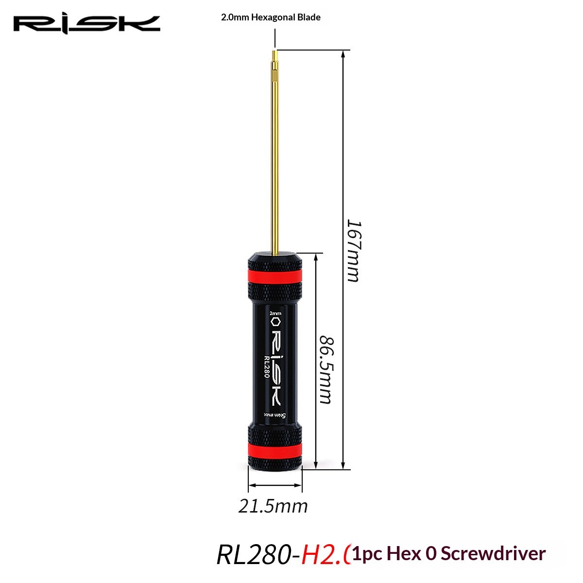 RISK RL273-RL282 Bike Hex Screwdriver Set Precision Allen Wrench Shafts & Storage Organizer Rack