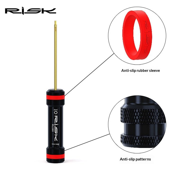 RISK RL273-RL282 Bike Hex Screwdriver Set Precision Allen Wrench Shafts & Storage Organizer Rack