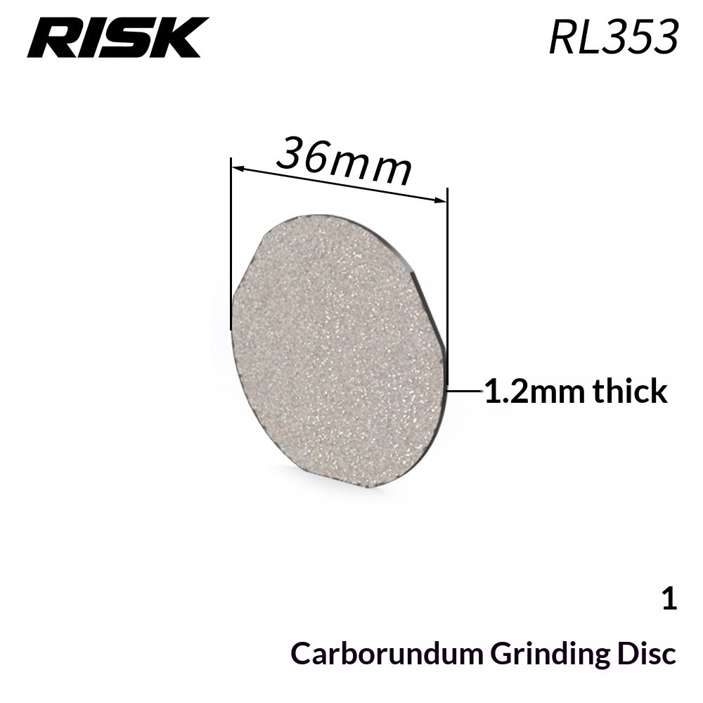 RISK RL351-353 Bike Carbon Fiber Fork Steerer Tube Facing Tool Headtube End Sander Chamfer Deburring Kit