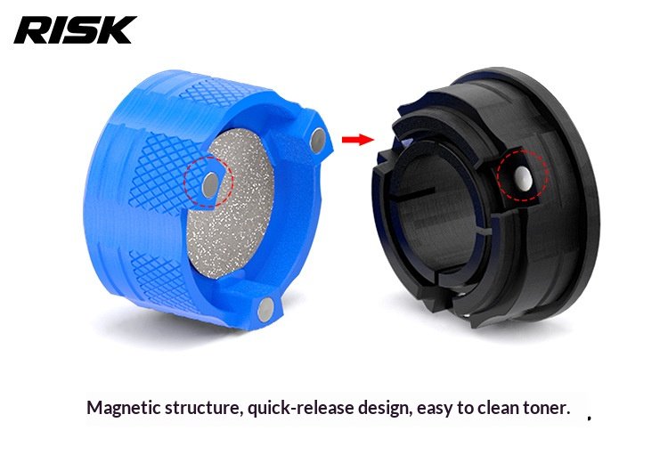 RISK RL351-353 Bike Carbon Fiber Fork Steerer Tube Facing Tool Headtube End Sander Chamfer Deburring Kit